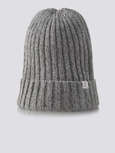 Gerippte Beanie - Männer - knit grey nep melange Gerippte Beanie - Männer - knit grey nep melange - 9 - TOM TAILOR