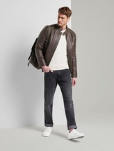 Schlichter Strickpullover - Männer - Light Medium Grey Melange Schlichter Strickpullover - Männer - Light Medium Grey Melange - 3 - TOM TAILOR