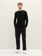 Schlichter Strickpullover - Männer - Black Schlichter Strickpullover - Männer - Black - 3 - TOM TAILOR