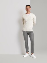 Basic Strickpullover - Männer - Light Medium Grey Melange Basic Strickpullover - Männer - Light Medium Grey Melange - 3 - TOM TAILOR