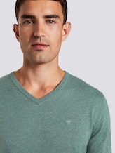 Eenvoudige gebreide trui - Mannen - dusty pale green melange Eenvoudige gebreide trui - Mannen - dusty pale green melange - 9 - TOM TAILOR