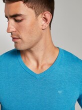 Basic Strickpullover - Männer - cool blue melange Basic Strickpullover - Männer - cool blue melange - 9 - TOM TAILOR