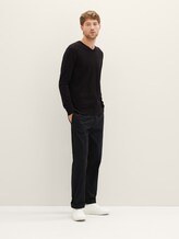 Basic Strickpullover - Männer - Black Basic Strickpullover - Männer - Black - 3 - TOM TAILOR