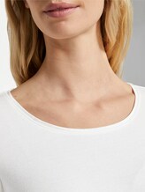 Basic Langarmshirt - Frauen - Whisper White Basic Langarmshirt - Frauen - Whisper White - 9 - TOM TAILOR
