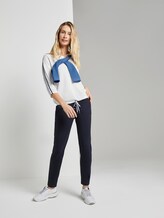 Shirt mit Tape-Detail - Frauen - Whisper White Shirt mit Tape-Detail - Frauen - Whisper White - 3 - TOM TAILOR