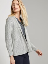 Schlichter Cardigan - Frauen - Silver Grey Melange Schlichter Cardigan - Frauen - Silver Grey Melange - 5 - TOM TAILOR