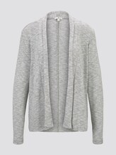 Schlichter Cardigan - Frauen - Silver Grey Melange Schlichter Cardigan - Frauen - Silver Grey Melange - 7 - TOM TAILOR