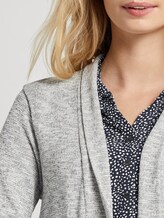 Schlichter Cardigan - Frauen - Silver Grey Melange Schlichter Cardigan - Frauen - Silver Grey Melange - 9 - TOM TAILOR