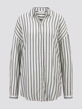 Bluse mit Tape-Detail - Frauen - offwhite grey stripe Bluse mit Tape-Detail - Frauen - offwhite grey stripe - 7 - TOM TAILOR
