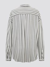 Bluse mit Tape-Detail - Frauen - offwhite grey stripe Bluse mit Tape-Detail - Frauen - offwhite grey stripe - 8 - TOM TAILOR
