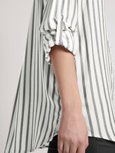 Bluse mit Tape-Detail - Frauen - offwhite grey stripe Bluse mit Tape-Detail - Frauen - offwhite grey stripe - 9 - TOM TAILOR