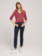 Pullover mit V-Ausschnitt - Frauen - cozy pink Pullover mit V-Ausschnitt - Frauen - cozy pink - 3 - TOM TAILOR