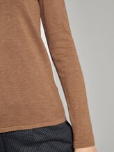 Pullover mit V-Ausschnitt - Frauen - Hay Beige Non-Solid Pullover mit V-Ausschnitt - Frauen - Hay Beige Non-Solid - 10 - TOM TAILOR