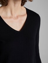 Pullover mit V-Ausschnitt - Frauen - Deep Black Pullover mit V-Ausschnitt - Frauen - Deep Black - 9 - TOM TAILOR