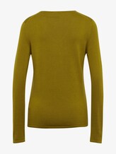 Pullover mit V-Ausschnitt - Frauen - wood green Pullover mit V-Ausschnitt - Frauen - wood green - 8 - TOM TAILOR