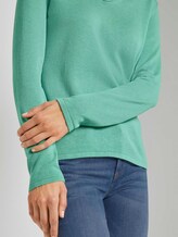 Pullover mit V-Ausschnitt - Frauen - soft leaf green Pullover mit V-Ausschnitt - Frauen - soft leaf green - 10 - TOM TAILOR