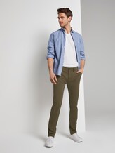Travis Slim Chino - Men - Olive Night Green Travis Slim Chino - Men - Olive Night Green - 3 - TOM TAILOR