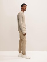 Travis Slim Chino - Männer - cement yarn dye structure Travis Slim Chino - Männer - cement yarn dye structure - 11 - TOM TAILOR