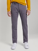 Travis Slim Chino - Männer - grey yarndye structure Travis Slim Chino - Männer - grey yarndye structure - 1 - TOM TAILOR