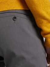 Travis Slim Chino - Männer - grey yarndye structure Travis Slim Chino - Männer - grey yarndye structure - 10 - TOM TAILOR