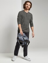 Travis Slim Chino - Men - dark grey yarndye structure Travis Slim Chino - Men - dark grey yarndye structure - 3 - TOM TAILOR
