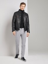 Travis Slim Chino - Männer - grey structure Travis Slim Chino - Männer - grey structure - 3 - TOM TAILOR