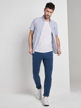 Travis Slim Chino - Männer - blue grid minimal design Travis Slim Chino - Männer - blue grid minimal design - 3 - TOM TAILOR