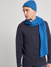 Kerst Set: Beanie en Sjaal met Cashmere - Mannen - strong blue Kerst Set: Beanie en Sjaal met Cashmere - Mannen - strong blue - 5 - TOM TAILOR