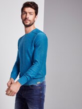 Sweater im washed-look - Männer - greek blue Sweater im washed-look - Männer - greek blue - 5 - TOM TAILOR