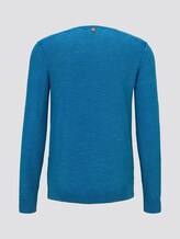 Sweater im washed-look - Männer - greek blue Sweater im washed-look - Männer - greek blue - 8 - TOM TAILOR