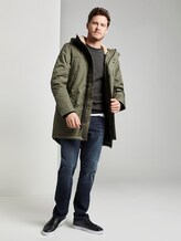 Gestreepte gebreide trui - Mannen - anthra grey fine stripe Gestreepte gebreide trui - Mannen - anthra grey fine stripe - 3 - TOM TAILOR