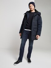 Gestreifter Strickpullover - Männer - navy mid grey fine stripe Gestreifter Strickpullover - Männer - navy mid grey fine stripe - 3 - TOM TAILOR