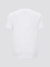 Strukturiertes T-Shirt mit Brusttasche - Männer - White Strukturiertes T-Shirt mit Brusttasche - Männer - White - 8 - TOM TAILOR Denim
