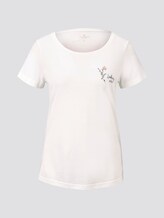 T-Shirt mit Print - Frauen - Whisper White T-Shirt mit Print - Frauen - Whisper White - 7 - TOM TAILOR