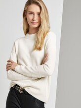 Pullover mit Strickmuster - Frauen - Whisper White Pullover mit Strickmuster - Frauen - Whisper White - 5 - TOM TAILOR