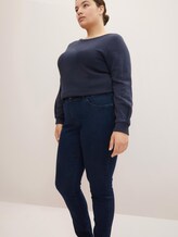 Skinny Jeans - Frauen - dark dye blue denim Skinny Jeans - Frauen - dark dye blue denim - 9 - My True Me