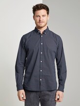 Gemustertes Hemd - Männer - navy red geometrical design Gemustertes Hemd - Männer - navy red geometrical design - 1 - TOM TAILOR