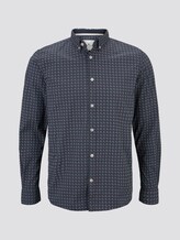 Gemustertes Hemd - Männer - navy red geometrical design Gemustertes Hemd - Männer - navy red geometrical design - 7 - TOM TAILOR