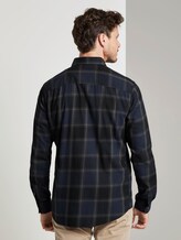Kariertes Hemd - Männer - black navy big check Kariertes Hemd - Männer - black navy big check - 2 - TOM TAILOR