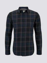 Kariertes Hemd - Männer - black navy big check Kariertes Hemd - Männer - black navy big check - 7 - TOM TAILOR