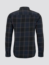 Kariertes Hemd - Männer - black navy big check Kariertes Hemd - Männer - black navy big check - 8 - TOM TAILOR
