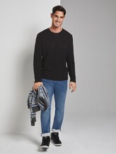 kariertes Langarmshirt - Männer - Dark Greyish Black kariertes Langarmshirt - Männer - Dark Greyish Black - 3 - TOM TAILOR