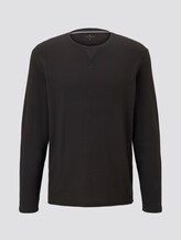 kariertes Langarmshirt - Männer - Dark Greyish Black kariertes Langarmshirt - Männer - Dark Greyish Black - 7 - TOM TAILOR