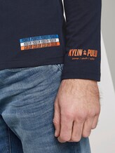 Kylin: Langarmshirt mit Print - Männer - Sky Captain Blue Kylin: Langarmshirt mit Print - Männer - Sky Captain Blue - 9 - TOM TAILOR