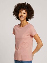 Basic t-shirt - Vrouwen - Pale Coral Basic t-shirt - Vrouwen - Pale Coral - 1 - TOM TAILOR