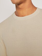 Getextureerde trui - Männer - Soft Beige Solid Getextureerde trui - Männer - Soft Beige Solid - 9 - TOM TAILOR Denim