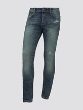 TOM TAILOR DENIM Herren AEDEN Straight Jeans, blau, Gr.32/34