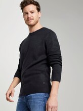 Schlichter Strickpullover - Männer - Sky Captain Blue Schlichter Strickpullover - Männer - Sky Captain Blue - 5 - TOM TAILOR