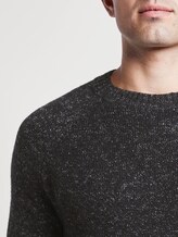 Trui met ronde hals - Mannen - black grey knitted structure Trui met ronde hals - Mannen - black grey knitted structure - 9 - TOM TAILOR