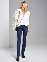 Shirt mit Henley-Ausschnitt - Frauen - Whisper White Shirt mit Henley-Ausschnitt - Frauen - Whisper White - 3 - TOM TAILOR